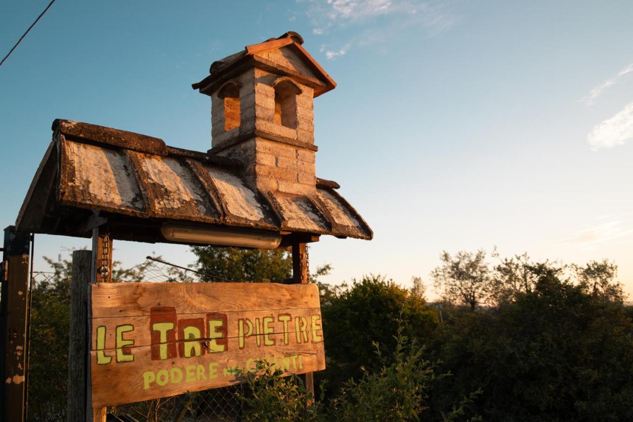 Agriturismo Le Tre Pietre - Podere Nel Chianti Quercegrossa Dış mekan fotoğraf